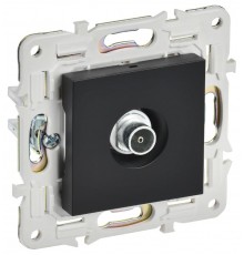 SKANDY Розетка TV оконечная SK-A12Bl черный  SK-A10-O-K02  IEK