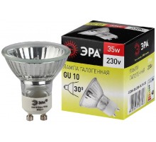 Лампа галогенная 35Вт 220В GU10 JCDR (MR16)  C0027385  ЭРА