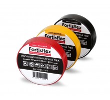 Изолента ПВХ 19х0.15x20 желтая  71232  Fortisflex