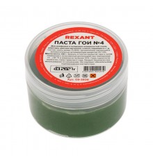 Паста ГОИ полировальная № 4, баночка 100 г  09-3808  REXANT