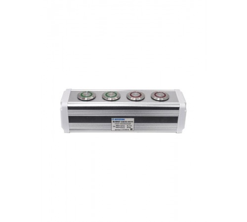 BXM47-A4/22-65У1 (2 зелёные цилиндрические кнопки (1C1NO1NC) + 2 красные цилиндрические кнопки (1C1NO1NC)), пост управления  (ЭТ)   ET249216   Элект