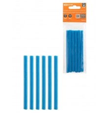 Клеевые стержни универсальные синие, 7 мм x 100 мм, 6 шт, "Алмаз"  SQ1024-0503  TDM