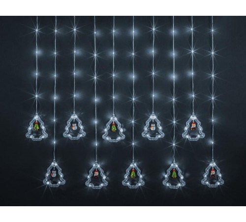 Гирлянда  95 008 NGF-D034-02 (бахрома елки и фигурки CW 3*0.6м IP20)  95008  Navigator