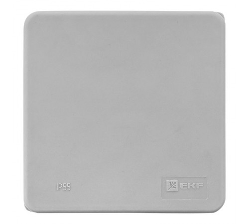 Коробка распределительная КМР-030-035 пылевлагозащищенная без мембранных вводов (85х85х40) EKF PROxima  plc-kmr-030-035  EKF