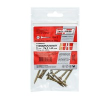 Саморез ШУж 4,5х40 пот. гол. (11 шт) - пакет ( 0,033 кг)  102502  Tech-KREP