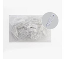 Дюбель-хомут для круглого кабеля (5-10мм), белый (100шт.)  39331  STEKKER