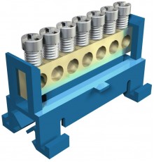 Клемма защитного провода синяя 7x16 мм2  2054000  OBO Bettermann