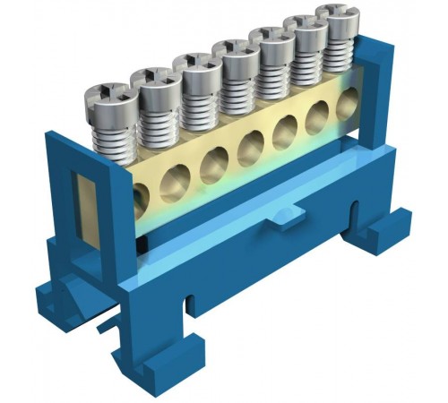 Клемма защитного провода синяя 7x16 мм2  2054000  OBO Bettermann