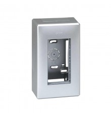 Simon CIMA 500 Бокс на 1 модуль 500CIMA, наружный монтаж, 167х59х97мм, алюминий  51000001-033  Simon