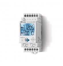 Электронный таймер мультифункциональный (25 функций); 2 независимых канала 1CO+1CO (16A);   питание 12...24В АС/DC  840200240000PAS  Finder