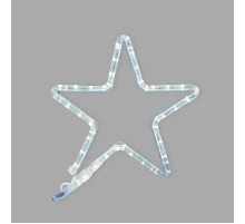 Фигура световая "Звездочка LED" цвет белый, размер 30*28 см   501-211-1  NEON-NIGHT