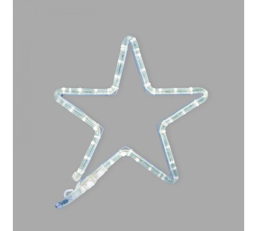 Фигура световая "Звездочка LED" цвет белый, размер 30*28 см   501-211-1  NEON-NIGHT