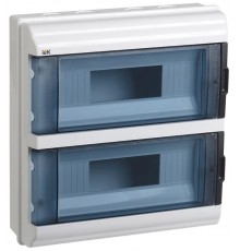 Корпус пластиковый навесной на 24 модуля КМПн-24 IP55 (328х306х108мм) KREPTA 5  MKP72-N3-24-55  IEK