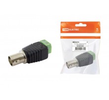 Гнездо BNC с клеммной колодкой, инд. упаковка  SQ1809-0040  TDM