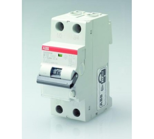 Автоматический выключатель дифференциального тока DS202C 2п 10А C 300мА тип A  2CSR252140R3104  ABB