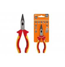 Длинногубцы изогнутые диэлектрические, 160 мм, 1000 В, CR-V, "ЭкспертЭлектрик"  SQ1010-0107  TDM