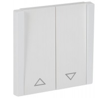 FORTE&PIANO Выключатель жалюзи 10А FP211 белый  FP-V15-0-10-1-K01  IEK