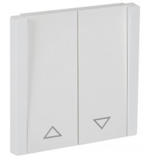 FORTE&PIANO Выключатель жалюзи 10А FP211 белый  FP-V15-0-10-1-K01  IEK