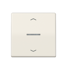 Клавиша для KNX кнопки, 1 группа с окошком и символами "стрелки"; дюропласт; слоновая кость  AS101KO5P  Jung