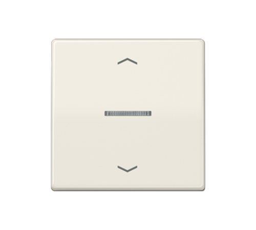 Клавиша для KNX кнопки, 1 группа с окошком и символами "стрелки"; дюропласт; слоновая кость  AS101KO5P  Jung