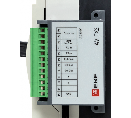 Коммуникационный блок ModBus RTU для ETU x.2 AV POWER-3 AVERES  mccb-3-modbus-av  EKF