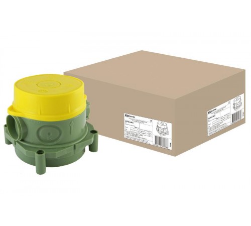 Коробка установочная СП 82х80х79,5мм, для заливки в бетон  SQ1402-9003  TDM