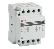 Контактор модульный КМ 50А 3NО+NC (3 мод.) EKF PROxima  km-3-50-31  EKF