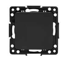 Стокгольм Механизм Выключателя 1-кл. 10А в/к черный  EZV10-021-20  EKF PROxima