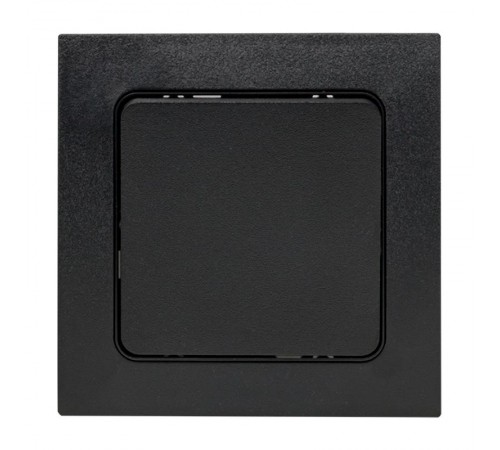 Стокгольм Механизм Выключателя 1-кл. 10А в/к черный  EZV10-021-20  EKF PROxima