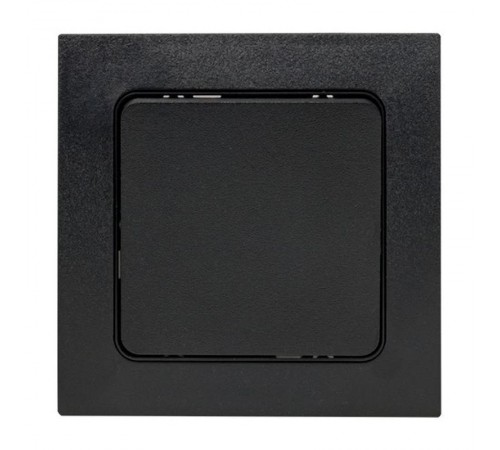 Стокгольм Механизм Выключателя 1-кл. 10А в/к черный  EZV10-021-20  EKF PROxima