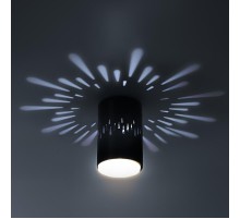 Светильник настенно-потолочный спот OL11 LD GX53 BK черный, подсветка 1 W  Б0050270  ЭРА