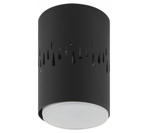 Светильник настенно-потолочный спот OL11 LD GX53 BK черный, подсветка 1 W  Б0050270  ЭРА