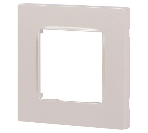 Рамка для розеток и выключателей  Серия 12 12-5201-15 на 1 пост, Классик, перламутр  Б0067761  ЭРА