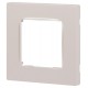 Рамка для розеток и выключателей  Серия 12 12-5201-15 на 1 пост, Классик, перламутр  Б0067761  ЭРА