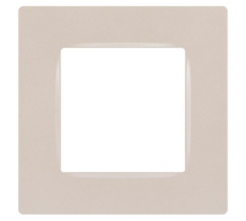Рамка для розеток и выключателей  Серия 12 12-5201-15 на 1 пост, Классик, перламутр  Б0067761  ЭРА