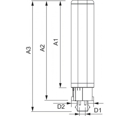 Лампа светодиодная LED CorePro LED PLC 9W 840 4P G24q-3  929001200902  PHILIPS