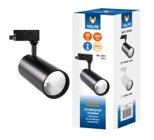 Светильник светодиодный трековый ULB-Q276 40W/3000К BLACK 3800 Лм 3000К черный  UL-00005948  Volpe