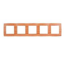 Рамка на 5 постов 12-5005-09  ,  дуб  Б0014789  ЭРА