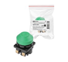 Выключатель кнопочный КЕ 081-У1-исп.2, зеленый, 1з+1р, 10A, 660B, IP66  SQ0753-0027  TDM