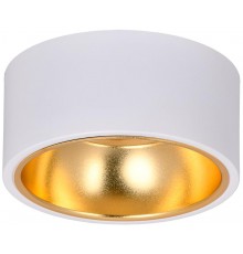 Светильник под лампу 4017 накл. потолочн. GX53 белый/золото  LT-UPB0-4017-GX53-1-K55  IEK
