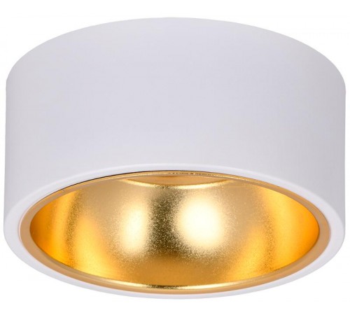 Светильник под лампу 4017 накл. потолочн. GX53 белый/золото  LT-UPB0-4017-GX53-1-K55  IEK