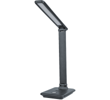 Светильник настольный NDF-D029-9W-MK-BL-LED на основании, диммер, черный  82741   Navigator