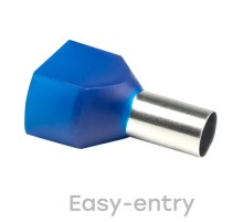 Наконечник штыревой втулочный изолированный НШвИ(2) 16,0-14 (50шт.) EKF PROxima  nhvi2-16.0-14  EKF