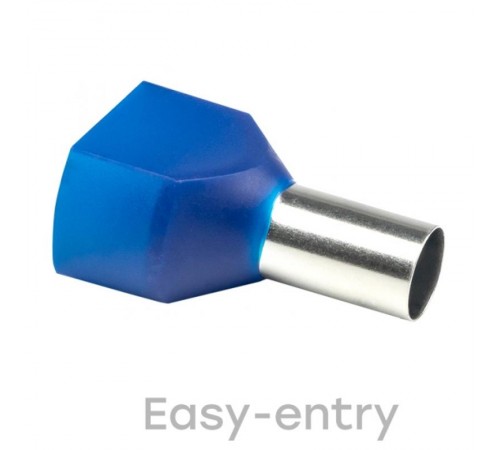 Наконечник штыревой втулочный изолированный НШвИ(2) 16,0-14 (50шт.) EKF PROxima  nhvi2-16.0-14  EKF