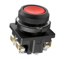 КЕ-011 У3 исп.1, красный, 2з, цилиндр, IP40, 10А ,660В, выключатель кнопочный (ЭТ)  ET509951  Электротехник
