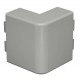 Крышка внешнего угла кабельного канала WDK 40x110 мм (ПВХ,серый) (WDK HA40110GR)  6021700  OBO Bettermann