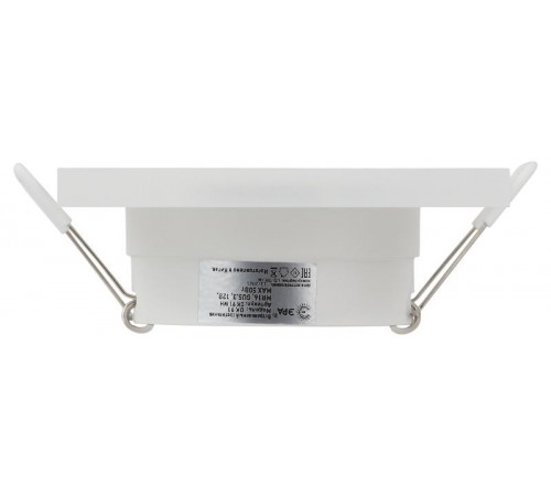 Светильник встраиваемый декоративный DK91 WH MR16/GU5.3 белый  Б0054360  ЭРА