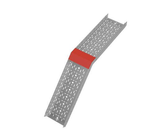 Крышка внеш. верт. угла 45 гр. 300 мм "ПЛЮС" HD  KVLplus45-300 HD   КМ-профиль