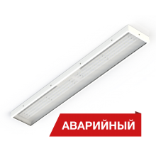 Светодиодный светильник Diora NPO Glass 38/5000 opal 5000лм 38Вт 4000K IP65 0.7PF 80Ra Кп<1 Аварийный DNPOG38-O-4K-A  Diora