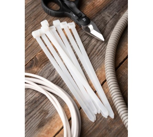 Хомут P6.6 стандартный (б), 7.6x200 (100шт) FlexLock PROxima  plc-fl-ctsw-7.6x200  EKF